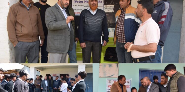 Special Electoral team visits Polling Stations in Budgam AC