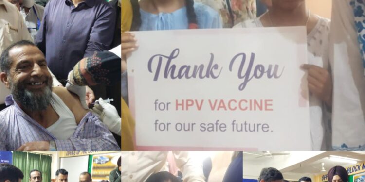 Vaccination Camp held for Haj Pilgrims, Girl Children at SDH Bhaderwah