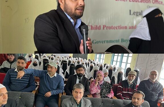 DLSA Ganderbal holds Legal Literacy Camp at GBHSS Chattergul