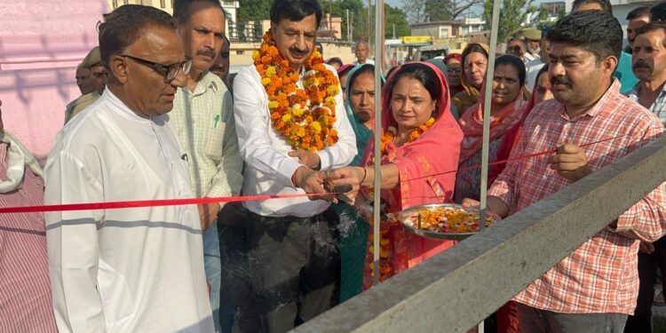 MLA Udhampur West dedicates 2 transformers to residents of Jib, Kambal Danga