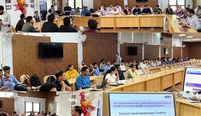 Empowering MSMEs at the grassroots: JKTPO hosts 2nd District-Level RAMP Awareness Workshop at Reasi