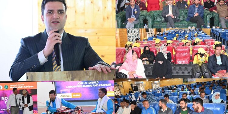 Mega awareness programme under Nasha Mukt Abhiyan held at Kulgam