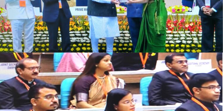 DC Kupwara, Ayushi Sudan conferred with PM’s Award for Excellence in Public Admn