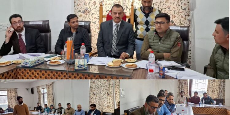 District-Level Coordination Committee meeting held at Shopian