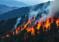 Forest fire rips through South Kashmir, 20 incidents reported in one week 