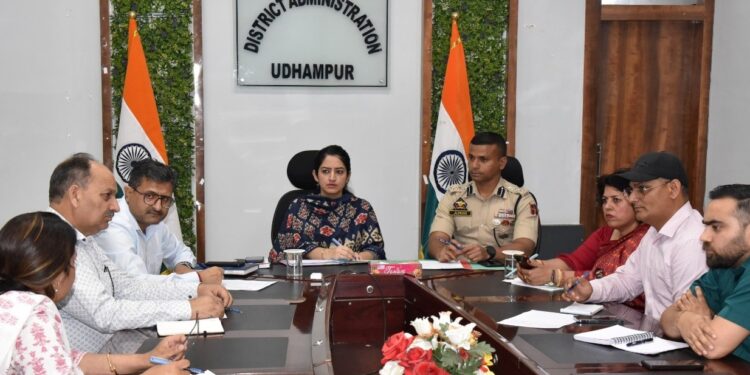 DC reviews arrangements for smooth conduct of NEET UG Examination 2025 in Udhampur