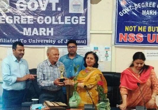 GDC Marh commemorates Ambedkar Jayanti