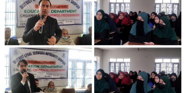 DLSA Shopian organises awareness programme