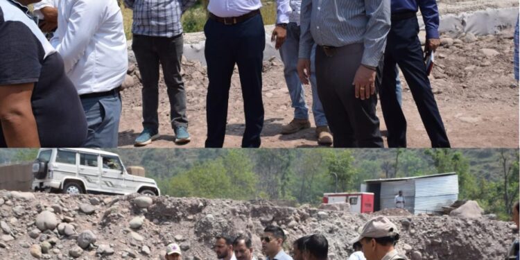 DDC inspects developmental projects in Poonch