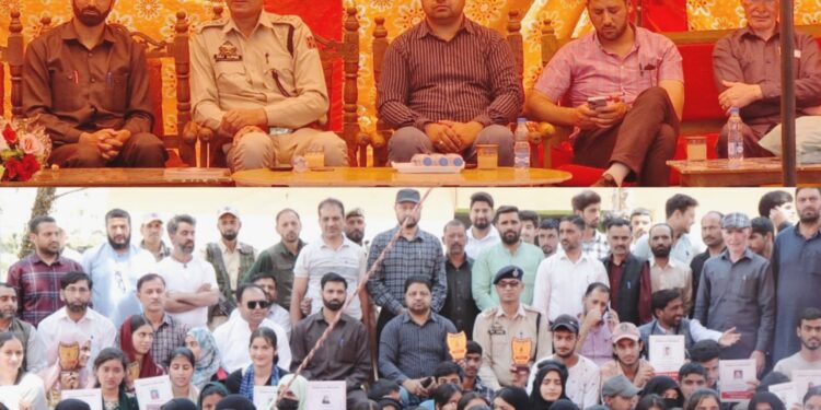 Toppers of GHSS Gandoh felicitated