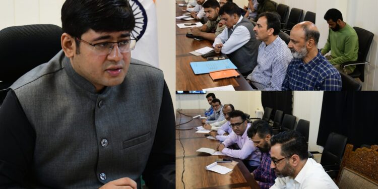 DC Ganderbal reviews arrangements for Eid-ul-Adha