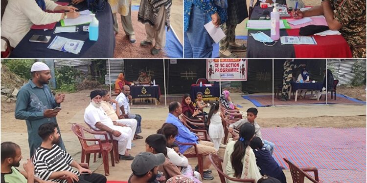  Free Medical Camp organized at Kanthbagh, Baramulla to serve local community