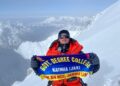 GDC Kathua Cadet Mohit Knathia scales Mount Everest