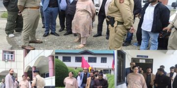 DC Kupwara inspects arrangements at NEET Examination Centres