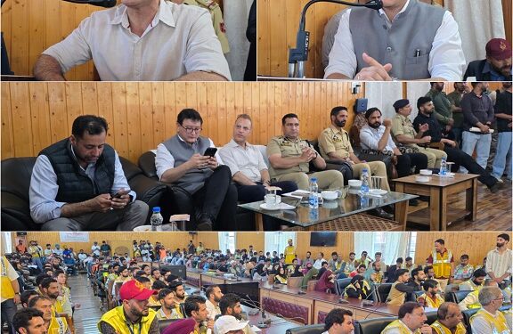 Interactive meet with Civil Defence Volunteers held at Baramulla