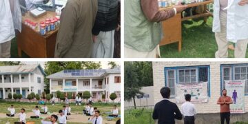 Medical camp, Yoga sessions organised at Keegam, Kapran of Shopian
