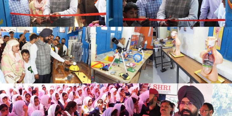 DDC Doda inaugurates Space, STEM Labs at GHSS Chilly- Bhallessa