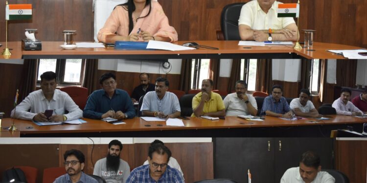 DDC Reasi reviews functioning of Kissan Khidmat Ghars