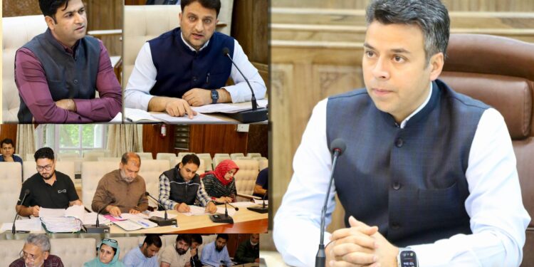 DC Srinagar chairs Rent Assessment Committee meeting