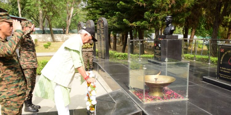 Lieutenant Governor Interacts with Troops at Poonch and Nowshera