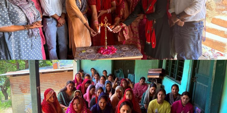 SBI RSETI hosts 31-Day Tailoring Training for women at village Haldanu- Ramban