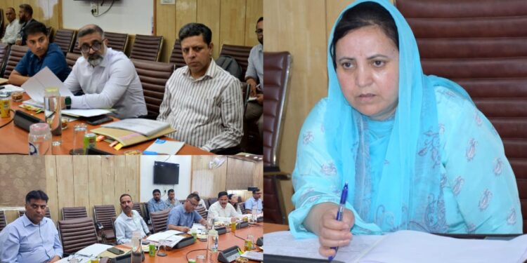 Sakeena Itoo chairs 45th BoDs meeting of JKSCSTBC Development Corporation