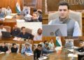 DC Kulgam reviews progress of works under ABDP in Manzgam Block