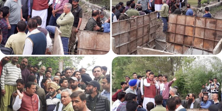 Javid Dar conducts extensive tour of Rafiabad, Zaingair