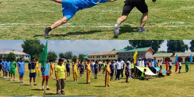 B’la abuzz with sporting spirit: 1600 Students enthrall zones in massive Inter-School Sports Fest