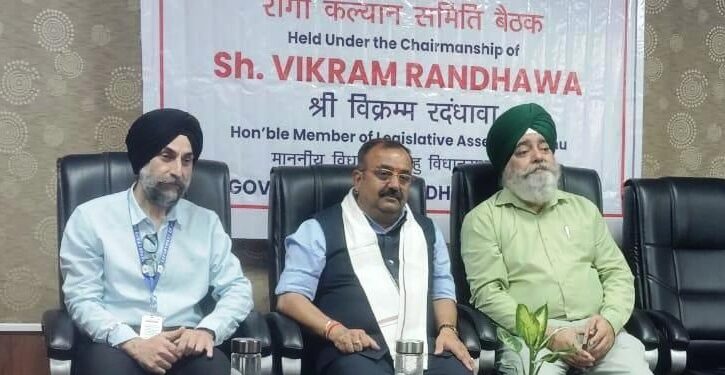 Rogi Kalyan Samiti reviews patient care services in Govt Hospital Gandhi Nagar