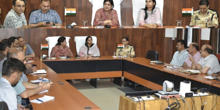 Babila Rakwal reviews Civil Defence preparedness in Reasi