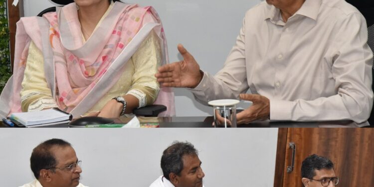 MLA, DC discuss connectivity plan for HPP Sawalakote from Panchari side