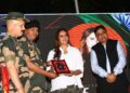 Bollywood celebrity Huma Qureshi visits Suchetgarh; vows to inspire more artists to visit J&K