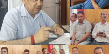 ADC reviews working of school Education Department in Bhadarwah, Bhalla Zones