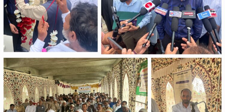 Horticulture (P&M) Deptt organises awareness camp at F&VM Pachhar Pulwama