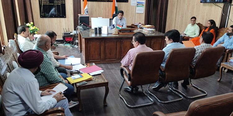 DC Ramban reviews Mela Mata Kheer Bhawani arrangements