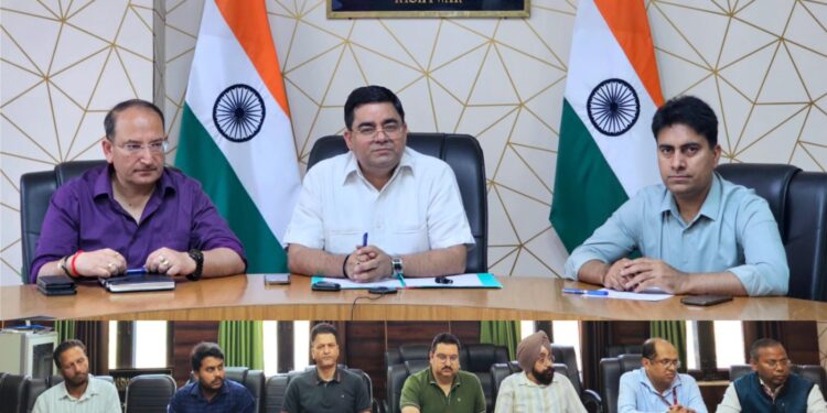 DC reviews maintenance work on Kishtwar-Paddar Road ahead of Machail Yatra-2025