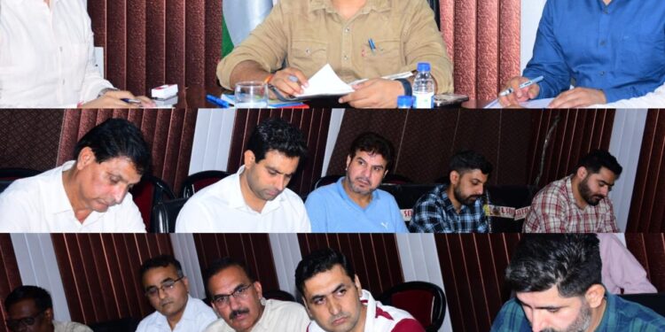 DC Rajouri reviews implementation of LG’s directions