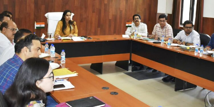 DDC Reasi reviews implementation of Pradhan Mantri Adarsh Gram Yojana
