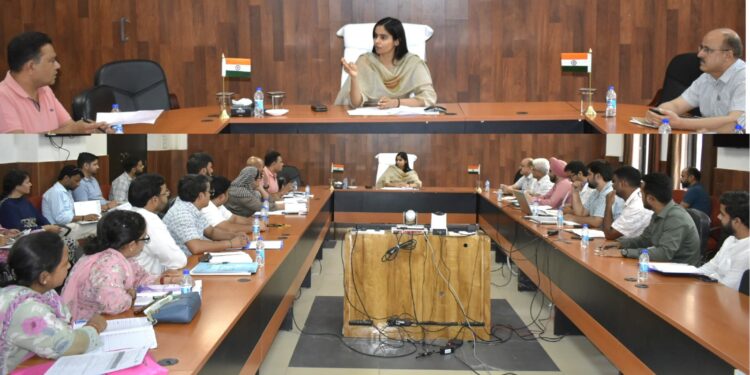DDC Reasi reviews Maternal Health Services, Pushes for 100% institutional deliveries