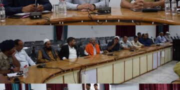 DC, SSP chair civil society meeting to address local developmental issues in Mendhar