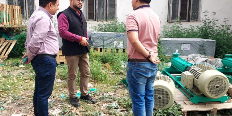 DC inspects JJM, PHE mechanical offices in Rajouri