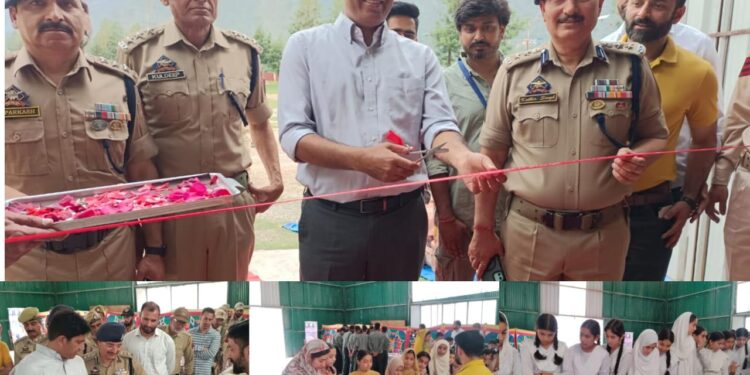 Sea Shell Exhibition held at District Police Lines Ramban