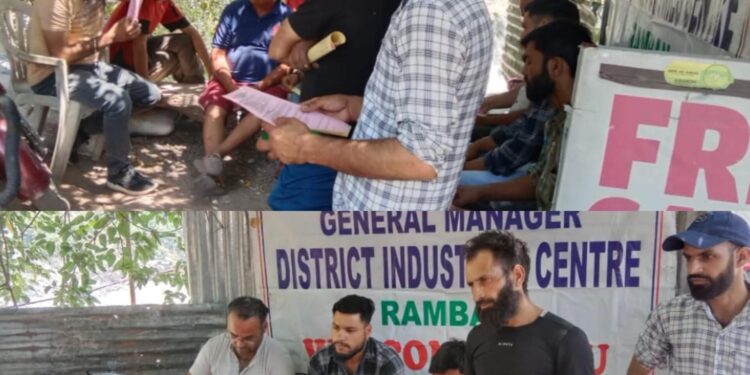 DIC Ramban conducts awareness Camp at Panchayat Maitra-B