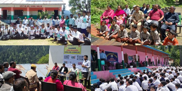 Anti- drug IEC campaigns organised across all 17 blocks of Doda district