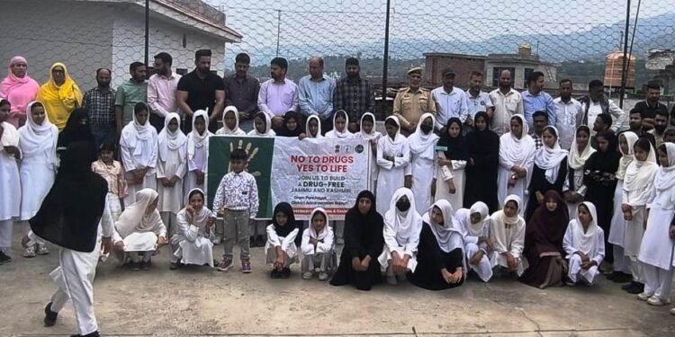 Anti-Drug awareness camps held across Rajouri District amid massive public participation  