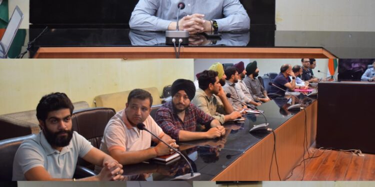 DC Poonch reviews working of Animal, Sheep Husbandry Departments