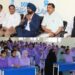 DC interacts with students at Girls Higher Secondary School Doda