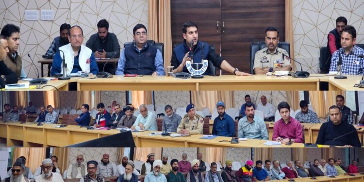 Distt admin convenes Civil Defence meeting in Kishtwar