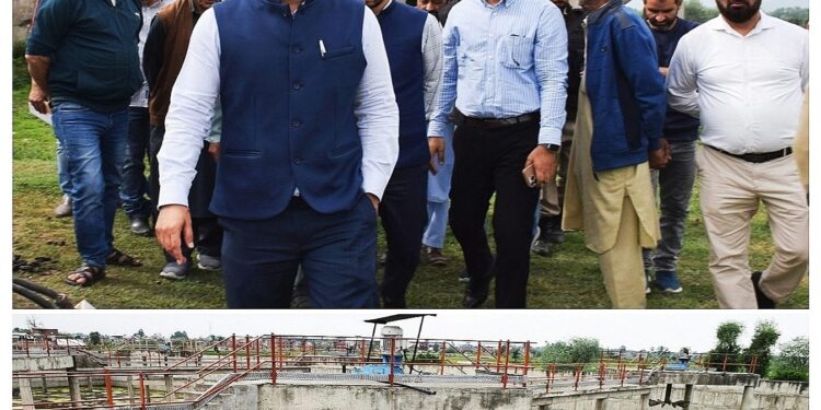 Div Com Kashmir inspects operational preparedness of STP Noorbagh